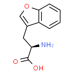 ChemSpider 2D Image | 3-(1-Benzofuran-3-yl)-D-alanine | C11H11NO3