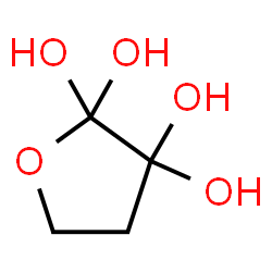ChemSpider 2D Image | Dihydro-2,2,3,3-furantetrol | C4H8O5