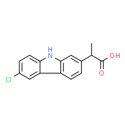 ChemSpider 2D Image | Carprofen | C15H12ClNO2