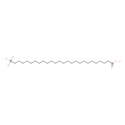 ChemSpider 2D Image | (26,26,26-~2~H_3_)Hexacosanoic acid | C26H49D3O2