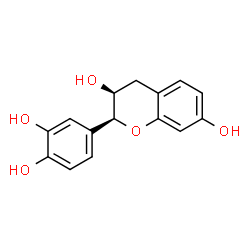 ChemSpider 2D Image | (2S,3S)-2-(3,4-Dihydroxyphenyl)-3,7-chromanediol | C15H14O5