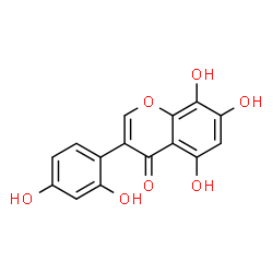 ChemSpider 2D Image | 3-(2,4-Dihydroxyphenyl)-5,7,8-trihydroxy-4H-chromen-4-one | C15H10O7