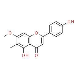 ChemSpider 2D Image | 8-desmethylsideroxylin | C17H14O5