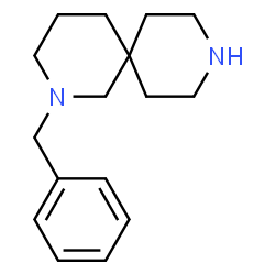 ChemSpider 2D Image | 2-Benzyl-2,9-diazaspiro[5.5]undecane | C16H24N2