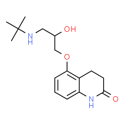 ChemSpider 2D Image | Carteolol | C16H24N2O3