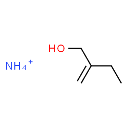 ChemSpider 2D Image | 1-Butanol, 2-methylene-, ammonium salt (1:1) | C5H14NO