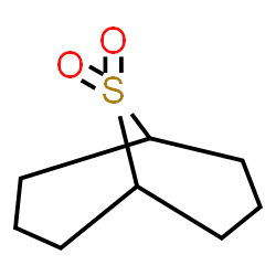 ChemSpider 2D Image | 9-Thiabicyclo[3.3.1]nonane 9,9-dioxide | C8H14O2S