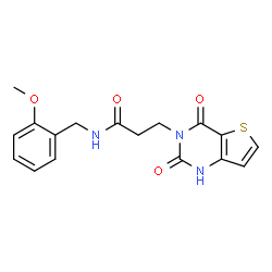 ChemSpider 2D Image | TCMDC-123587 | C17H17N3O4S