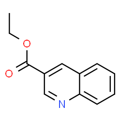 ChemSpider 2D Image | Ethyl 3-quinolinecarboxylate | C12H11NO2