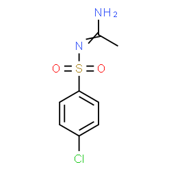 ChemSpider 2D Image | N'-[(4-Chlorophenyl)sulfonyl]ethanimidamide | C8H9ClN2O2S