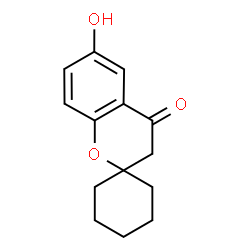 ChemSpider 2D Image | 6-Hydroxyspiro[chroman-2,1'-cyclohexan]-4-one | C14H16O3