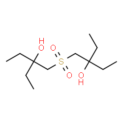 ChemSpider 2D Image | 3,3'-[Sulfonylbis(methylene)]di(3-pentanol) | C12H26O4S