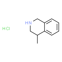 ChemSpider 2D Image | 4-Methyl-1,2,3,4-tetrahydroisoquinoline hydrochloride | C10H14ClN