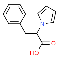 ChemSpider 2D Image | 3-PHENYL-2-(PYRROL-1-YL)PROPANOIC ACID | C13H13NO2