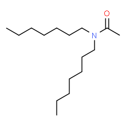 ChemSpider 2D Image | N,N-Diheptylacetamide | C16H33NO