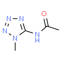 ChemSpider 2D Image | N-(1-Methyl-1H-tetrazol-5-yl)acetamide | C4H7N5O