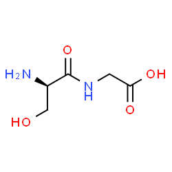 ChemSpider 2D Image | D-Serylglycine | C5H10N2O4