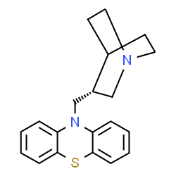 ChemSpider 2D Image | (R)-mequitazine | C20H22N2S