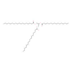 ChemSpider 2D Image | 1-Palmitoyl-2-palmitoyl-3-stearoyl-glycerol | C53H102O6