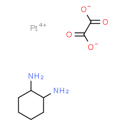 ChemSpider 2D Image | cyclohexane-1,2-diamine; oxalate; platinum(4+) | C8H14N2O4Pt