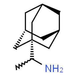 ChemSpider 2D Image | 1-[(3s,5s,7s)-Adamantan-1-yl]ethanamine | C12H21N