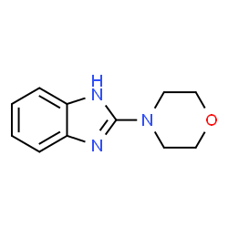 ChemSpider 2D Image | 2-morpholin-4-yl-1H-benzimidazole | C11H13N3O