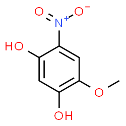ChemSpider 2D Image | 5-Hydroxy-4-nitroguaiacol | C7H7NO5