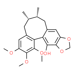ChemSpider 2D Image | (+)-gomisin M2 | C22H26O6