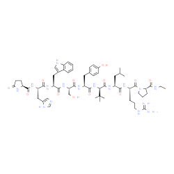 ChemSpider 2D Image | LECIRELIN | C59H84N16O12