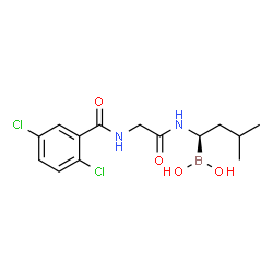 ChemSpider 2D Image | ixazomib | C14H19BCl2N2O4
