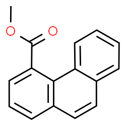 ChemSpider 2D Image | Methyl 4-phenanthrenecarboxylate | C16H12O2
