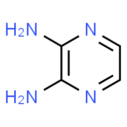 ChemSpider 2D Image | 2,3-pyrazindiamin | C4H6N4