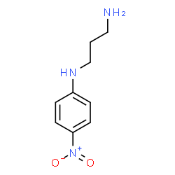 ChemSpider 2D Image | N-(4-Nitrophenyl)-1,3-propanediamine | C9H13N3O2