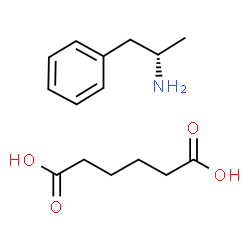 ChemSpider 2D Image | DEXTROAMPHETAMINE ADIPATE | C15H23NO4