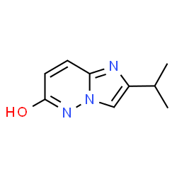 ChemSpider 2D Image | 2-Isopropylimidazo[1,2-b]pyridazin-6-ol | C9H11N3O