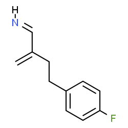 ChemSpider 2D Image | (1E)-4-(4-Fluorophenyl)-2-methylene-1-butanimine | C11H12FN