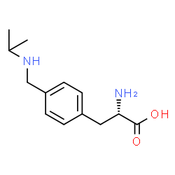 ChemSpider 2D Image | 4-[(Isopropylamino)Methyl]Phenylalanine | C13H20N2O2