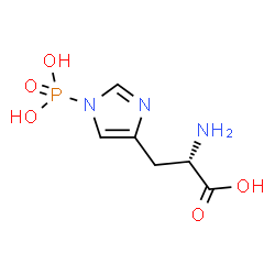ChemSpider 2D Image | 1-Phosphono-L-histidine | C6H10N3O5P