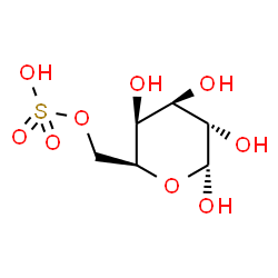 ChemSpider 2D Image | 6-O-Sulfo-Alpha-L-Galactose | C6H12O9S
