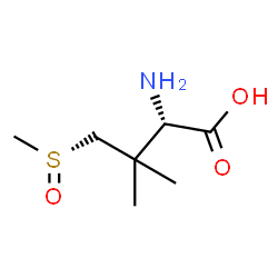 ChemSpider 2D Image | 3-{[(R)-Methylsulfinyl]methyl}-L-valine | C7H15NO3S