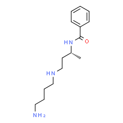 ChemSpider 2D Image | N-{(2R)-4-[(4-Aminobutyl)amino]-2-butanyl}benzamide | C15H25N3O