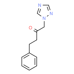 ChemSpider 2D Image | 4-Phenyl-1-(1H-1,2,4-triazol-1-yl)-2-butanone | C12H13N3O