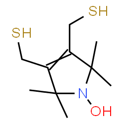 ChemSpider 2D Image | 2,2,5,5-Tetramethyl-3,4-bis(sulfanylmethyl)-2,5-dihydro-1H-pyrrol-1-ol | C10H19NOS2
