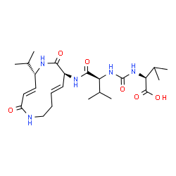 ChemSpider 2D Image | syringolin A | C24H39N5O6