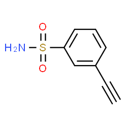 ChemSpider 2D Image | 3-Ethynylbenzenesulfonamide | C8H7NO2S