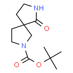 ChemSpider 2D Image | tert-butyl 6-oxo-2,7-diazaspiro-[4.4]nonane-2-carboxylate | C12H20N2O3