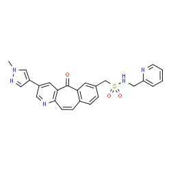 ChemSpider 2D Image | MK-8033 | C25H21N5O3S
