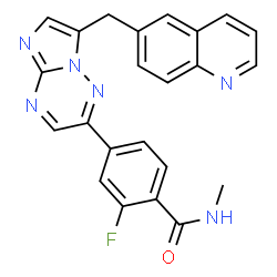 ChemSpider 2D Image | Capmatinib | C23H17FN6O