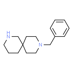 ChemSpider 2D Image | 9-Benzyl-2,9-diazaspiro[5.5]undecane | C16H24N2