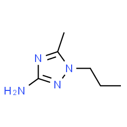 ChemSpider 2D Image | 5-Methyl-1-propyl-1H-1,2,4-triazol-3-amine | C6H12N4